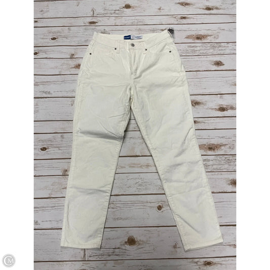 Pants Corduroy By Old Navy In Ivory, Size: 6