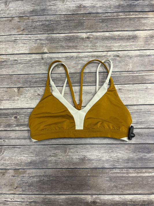 Athletic Bra By Lululemon In Gold, Size: 8