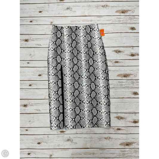 Skirt Maxi By Top Shop In Snakeskin Print, Size: M