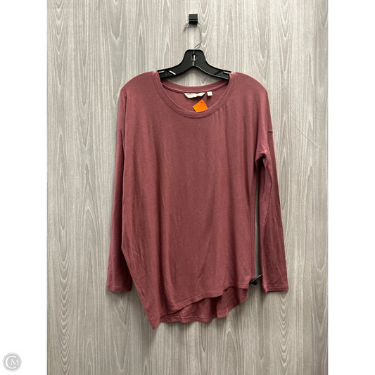 Athletic Top Long Sleeve Crewneck By Athleta In Mauve, Size: Xsp
