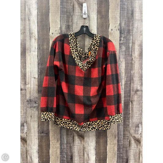 Sweater By White Birch In Plaid Pattern, Size: S