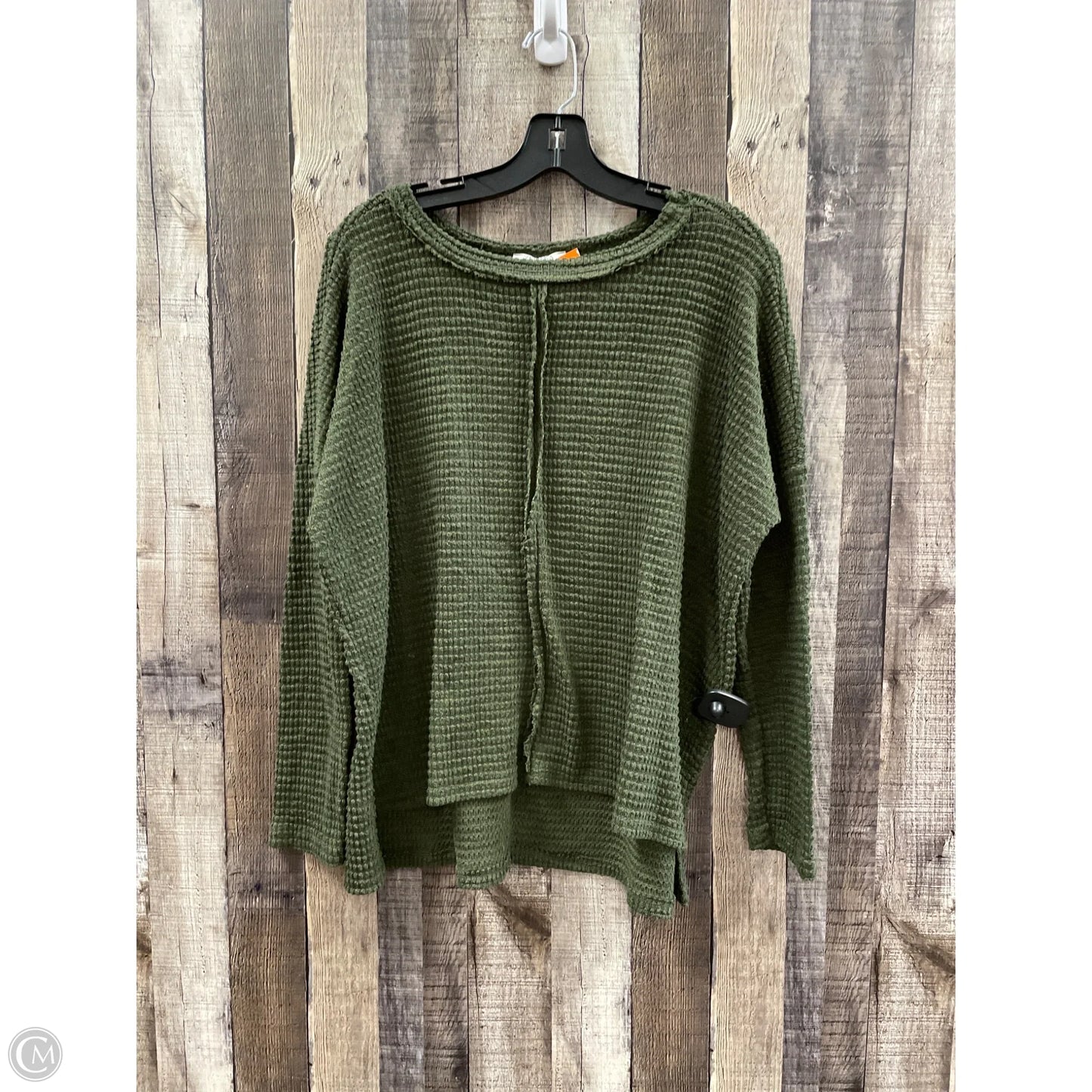 Sweater By Zenana Outfitters In Green, Size: S