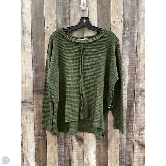 Sweater By Zenana Outfitters In Green, Size: S
