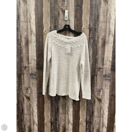 Sweater By Croft And Barrow In Tan, Size: Xl
