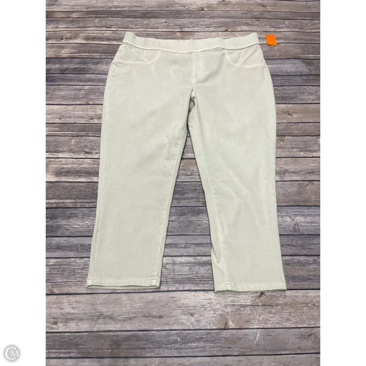 Pants Leggings By Time And Tru In Tan, Size: 3x
