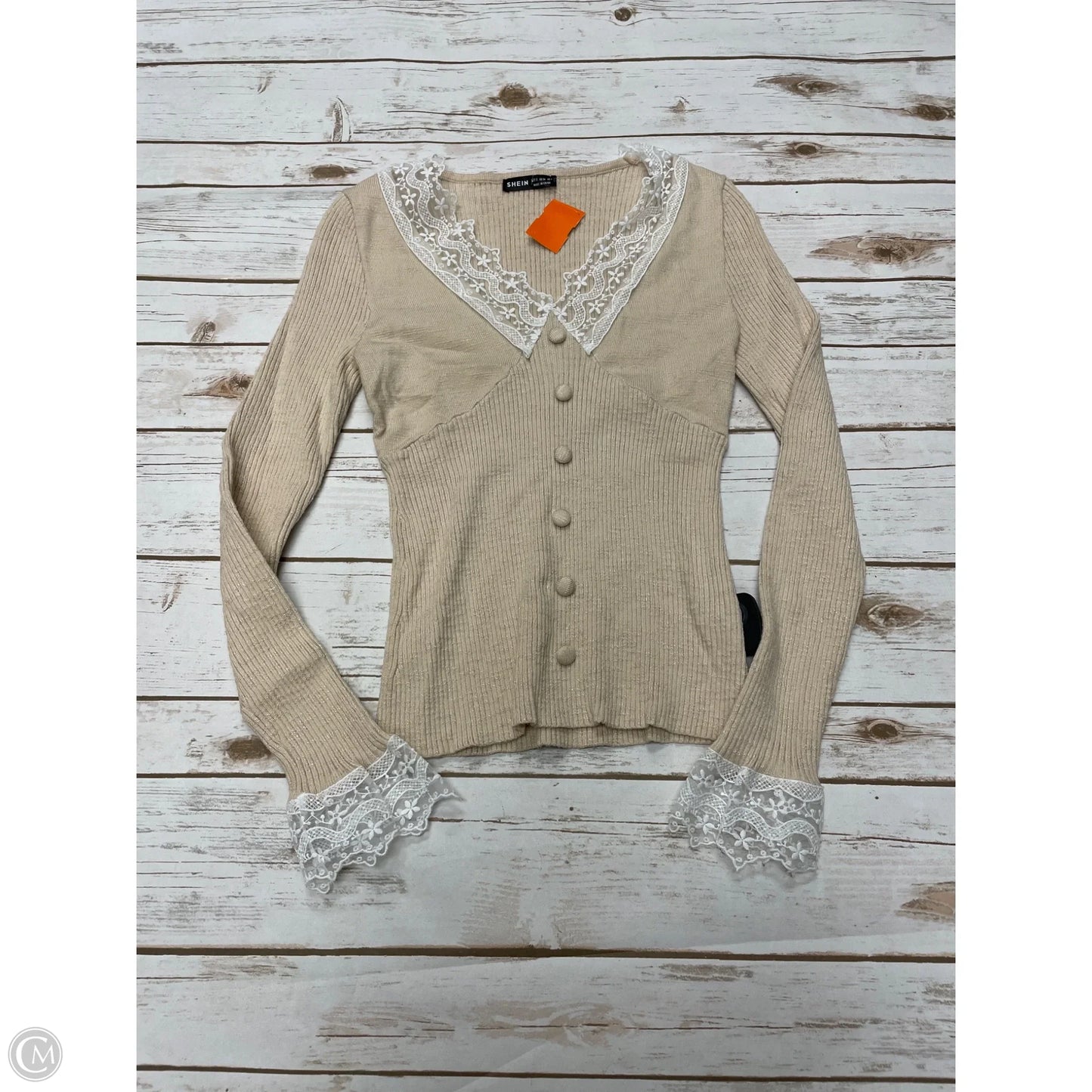 Sweater By Shein In Tan, Size: S