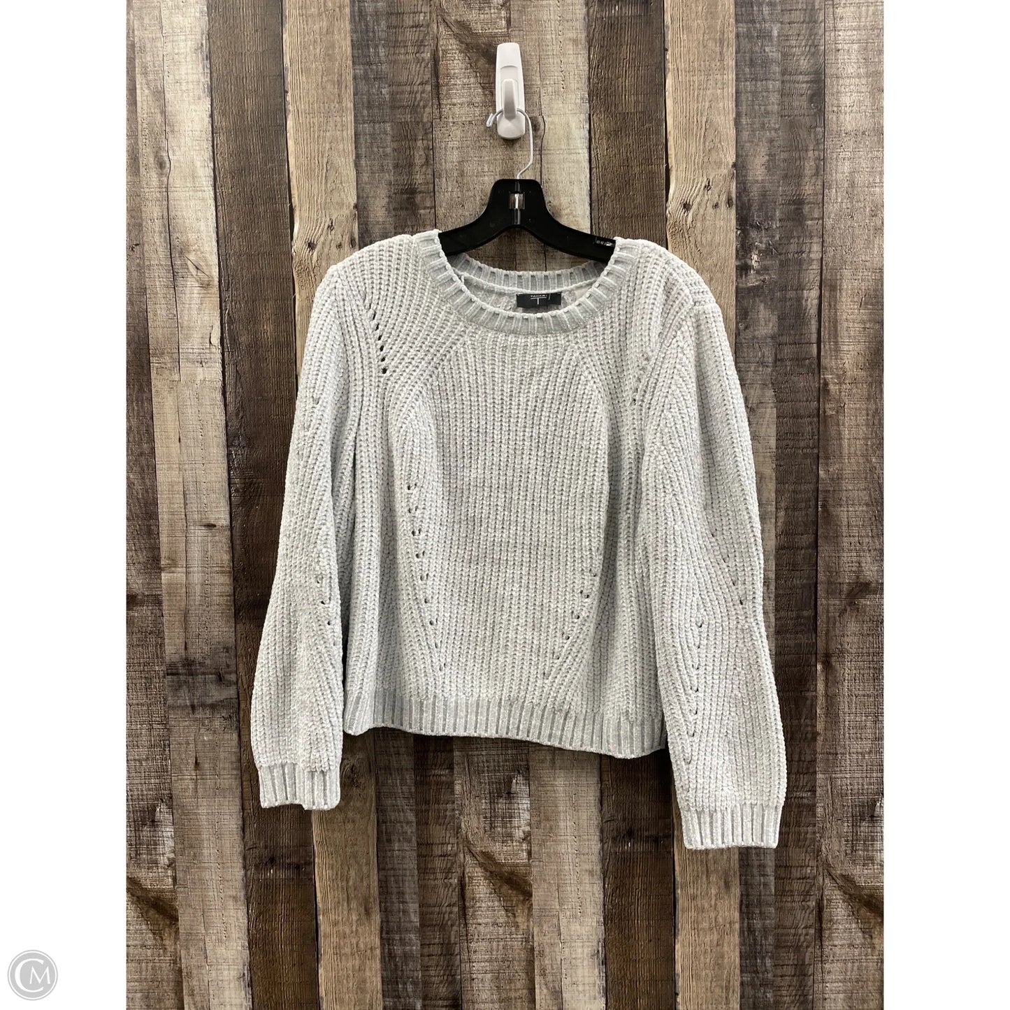 Sweater By Tahari By Arthur Levine In Green, Size: M