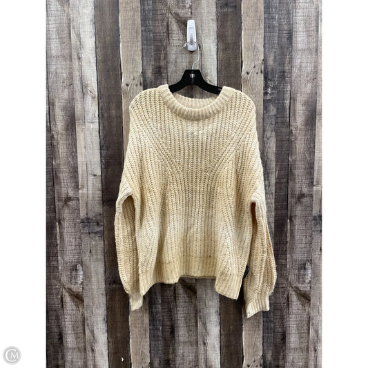 Sweater By A New Day In Cream, Size: L