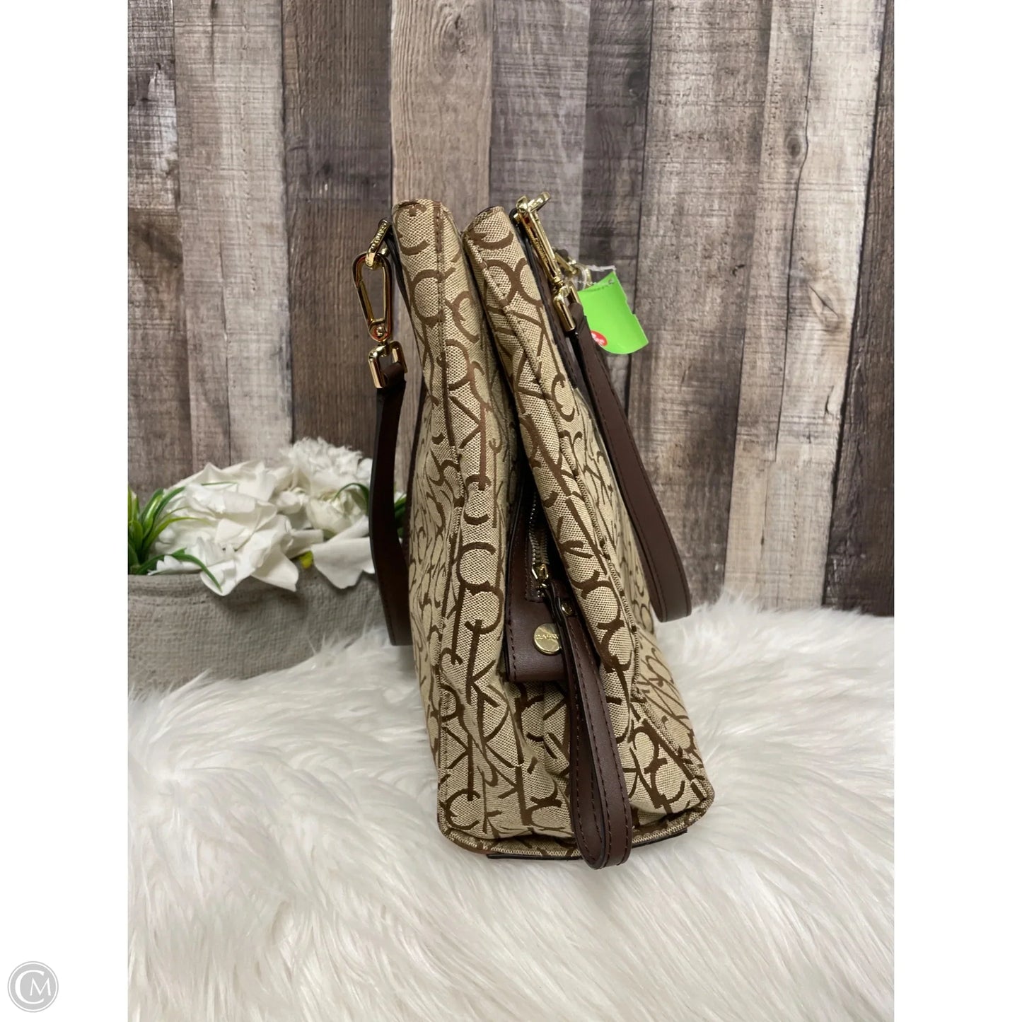 Handbag By Calvin Klein, Size: Medium