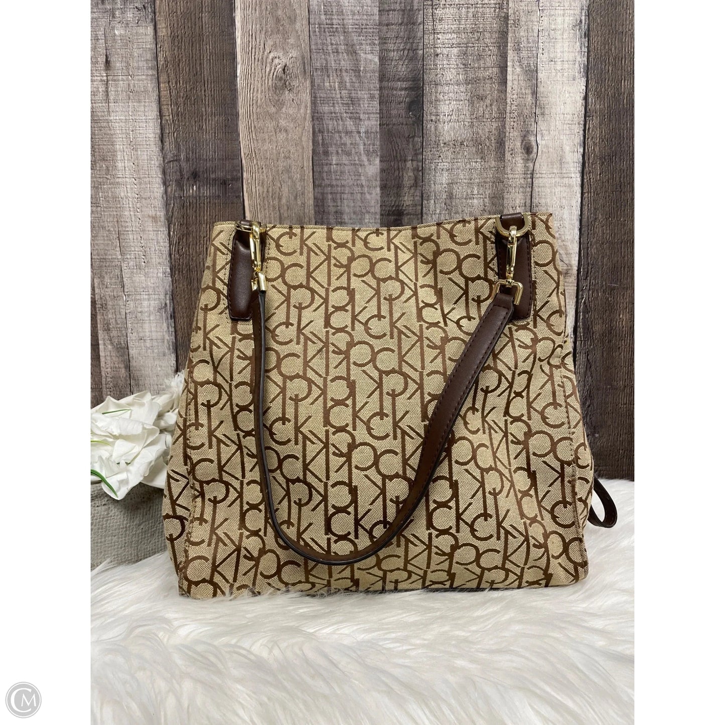 Handbag By Calvin Klein, Size: Medium