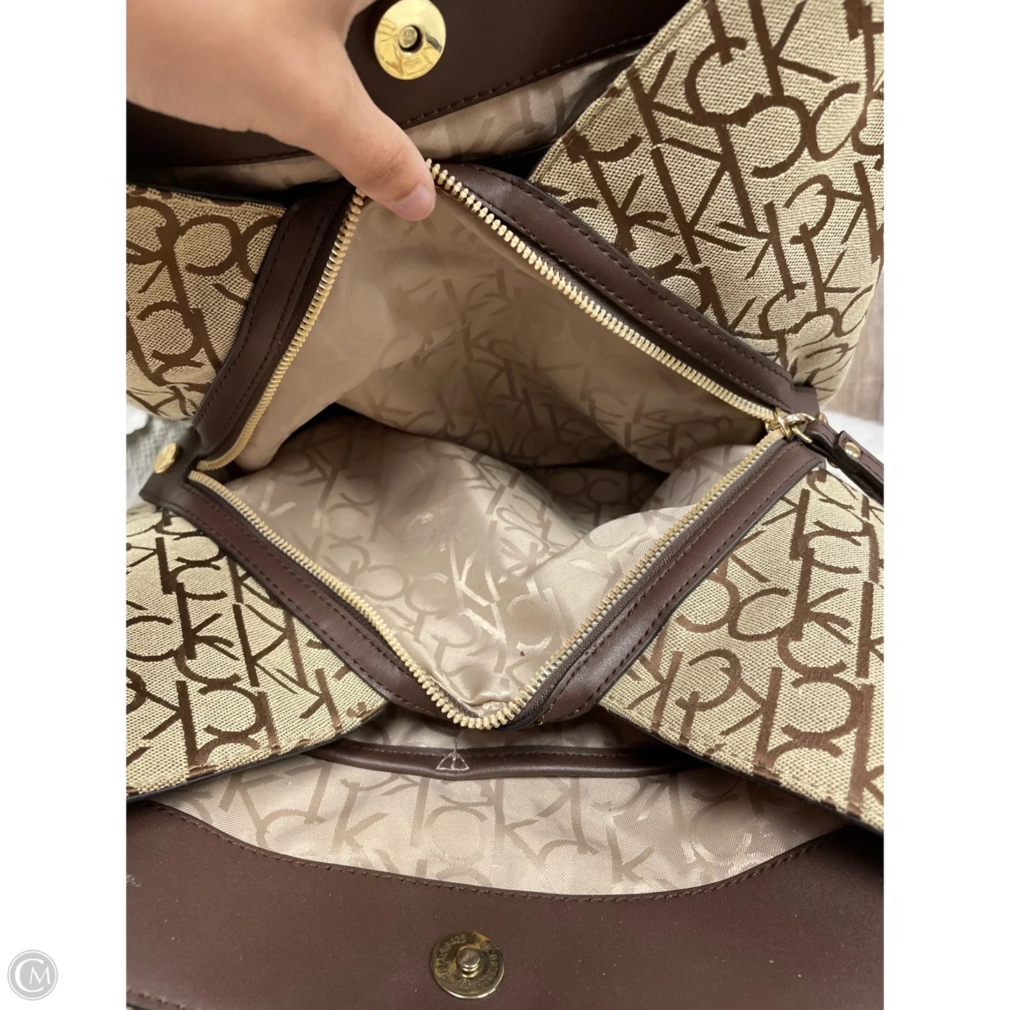 Handbag By Calvin Klein, Size: Medium