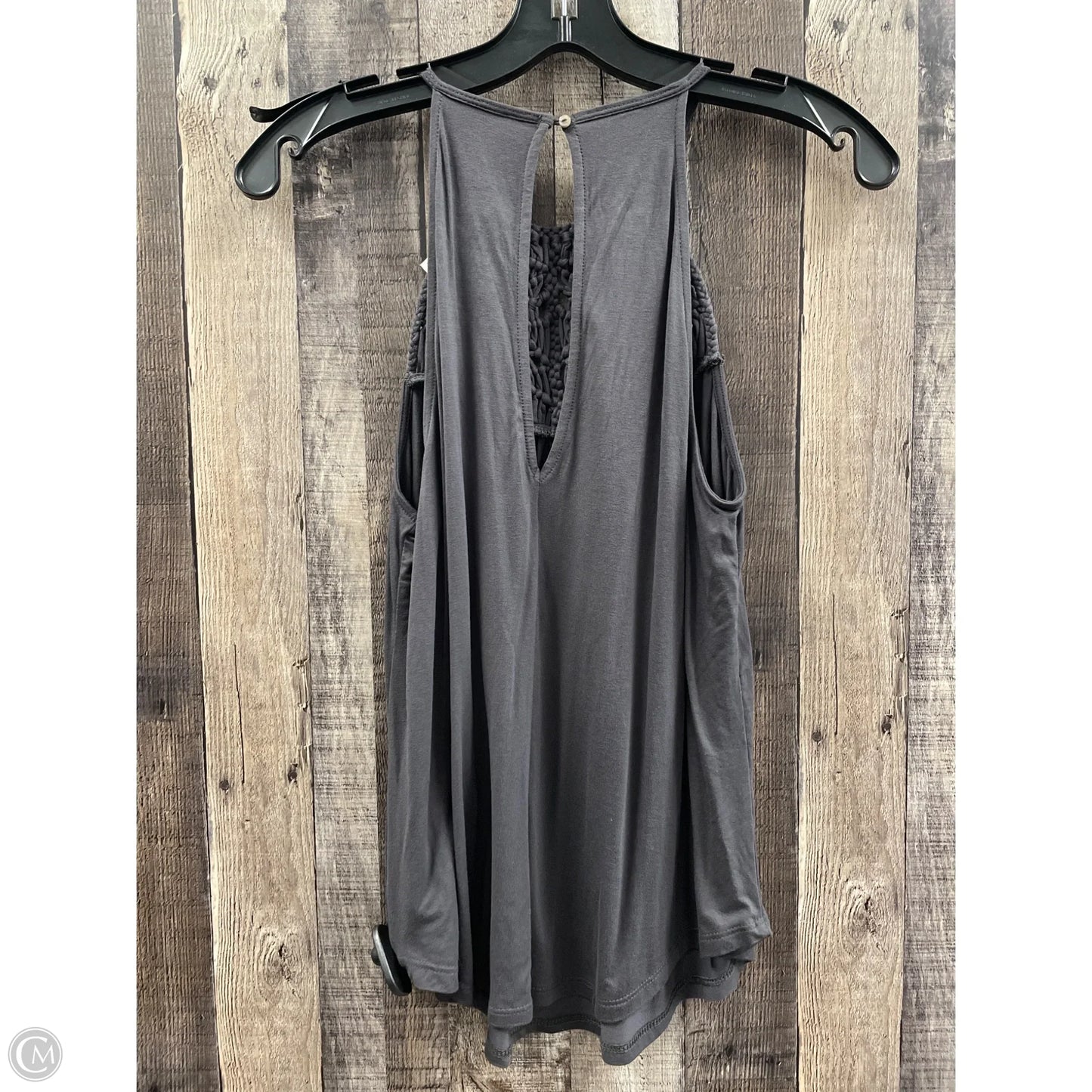 Top Sleeveless By American Eagle In Grey, Size: M