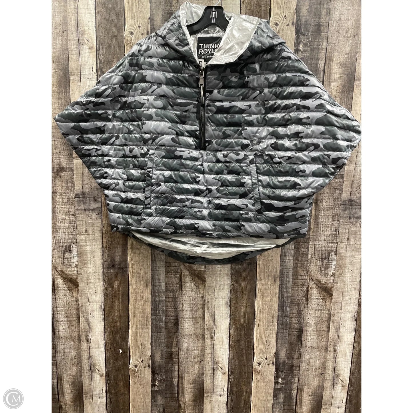Vest Puffer & Quilted By Think Royln In Camouflage Print, Size: Xs