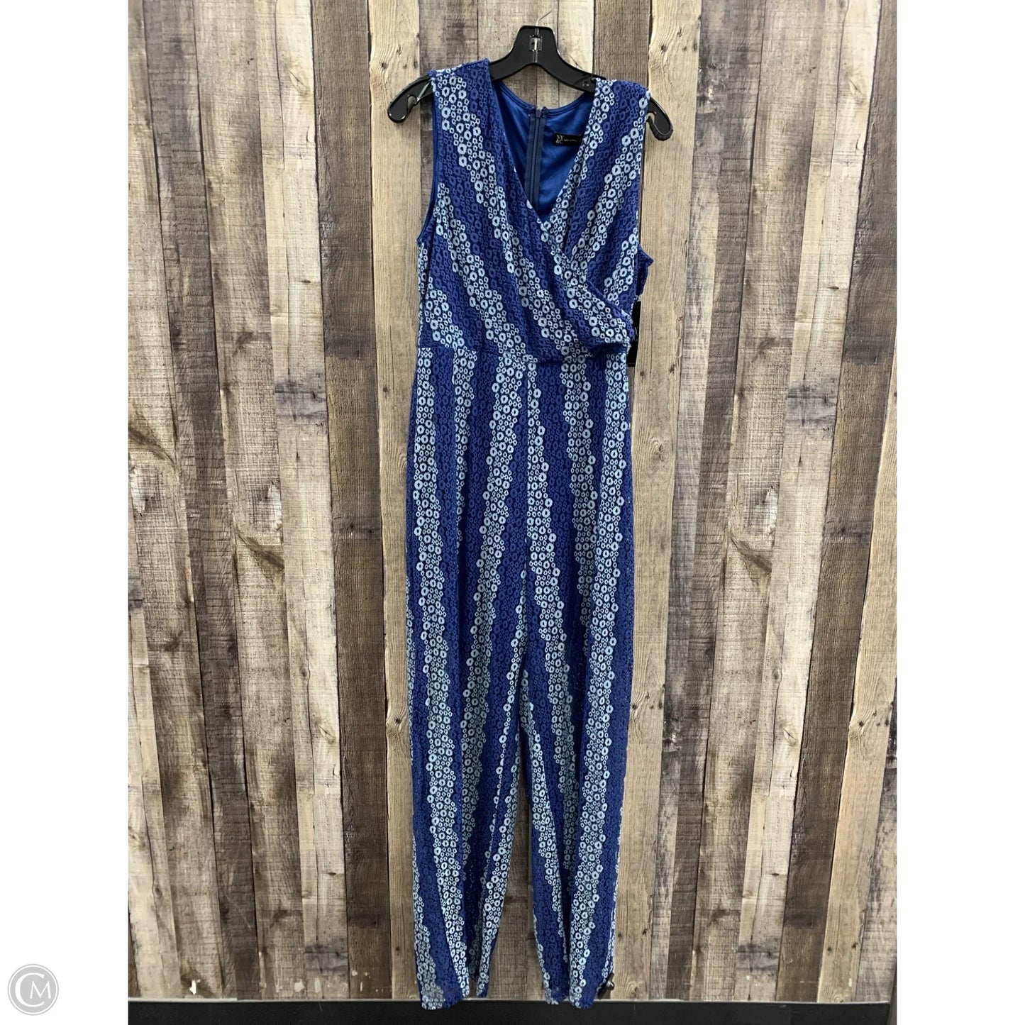 Jumpsuit By New York And Co In Blue, Size: L