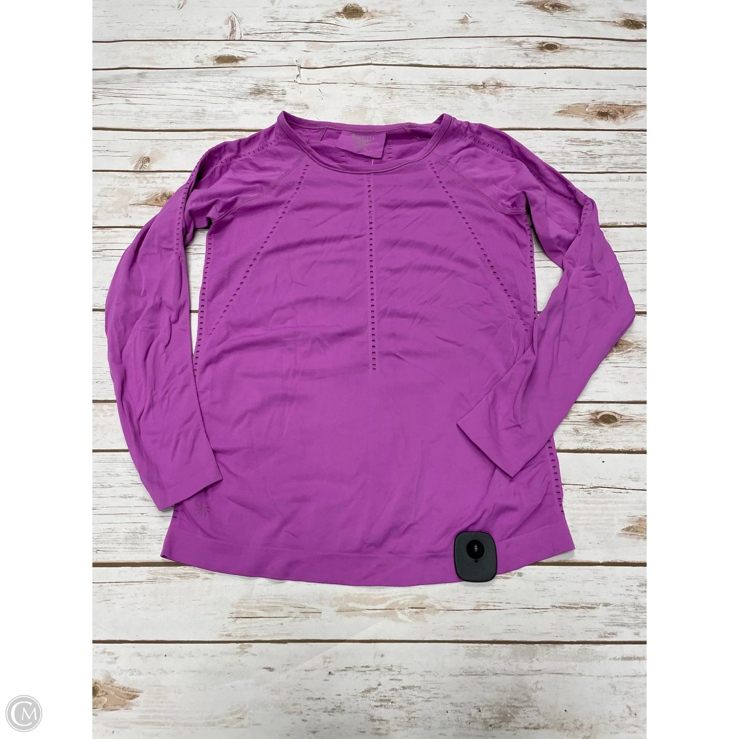 Athletic Top Long Sleeve Crewneck By Athleta In Pink, Size: Xs
