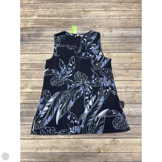 Top Short Sleeve By Chicos In Blue, Size: M