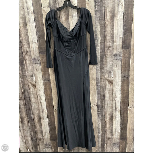 Dress Party Long By Fashion Nova In Black, Size: Xl