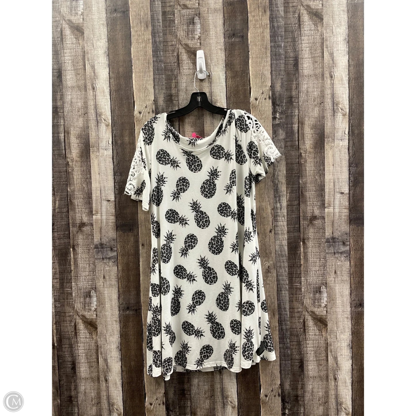 Dress Casual Midi By Simply Southern In White, Size: L
