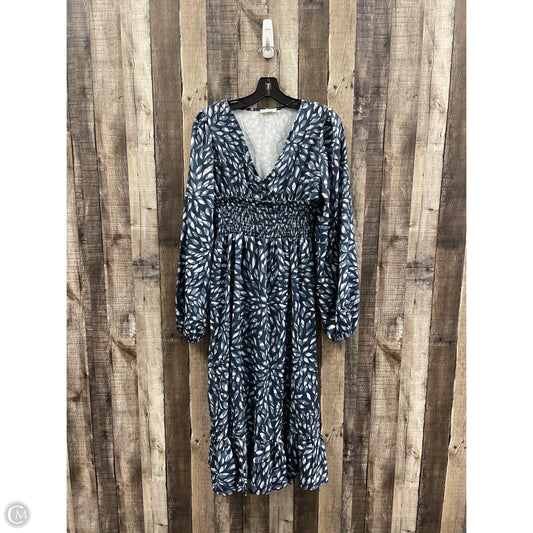 Dress Casual Maxi By Cme In Blue, Size: S