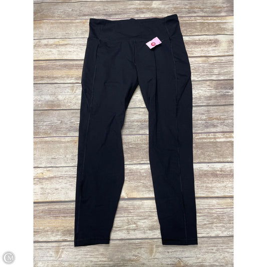 Athletic Leggings By All In Motion In Black, Size: Xl
