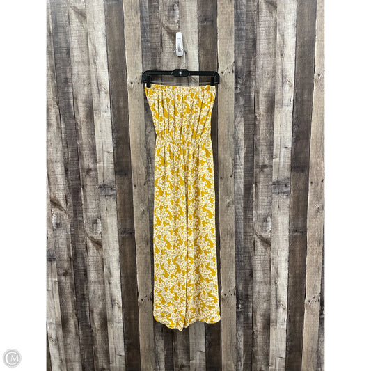 Jumpsuit By Cme In Gold, Size: M