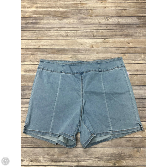 Shorts By Vanilla Star In Blue Denim, Size: 3x