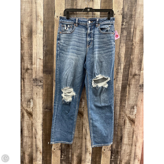 Athletic Leggings By American Eagle In Blue Denim, Size: 10