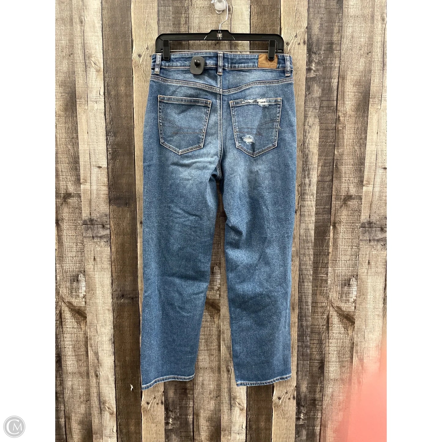 Athletic Leggings By American Eagle In Blue Denim, Size: 10
