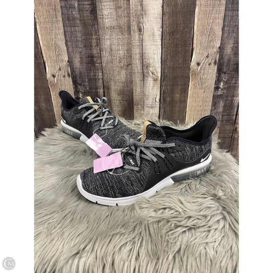 Shoes Athletic By Nike In Grey, Size: 10