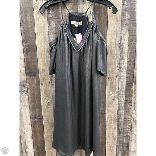 Dress Casual Short By Loft In Grey, Size: Mp