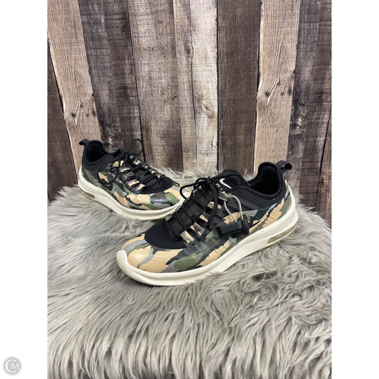 Shoes Athletic By Nike In Camouflage Print, Size: 8