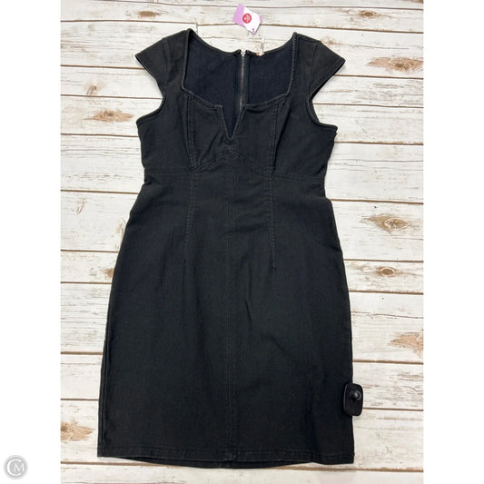 Dress Casual Short By Free People In Black Denim, Size: Xs