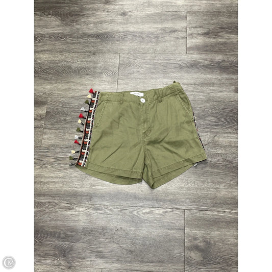 Shorts By Zara Women In Green, Size: 4
