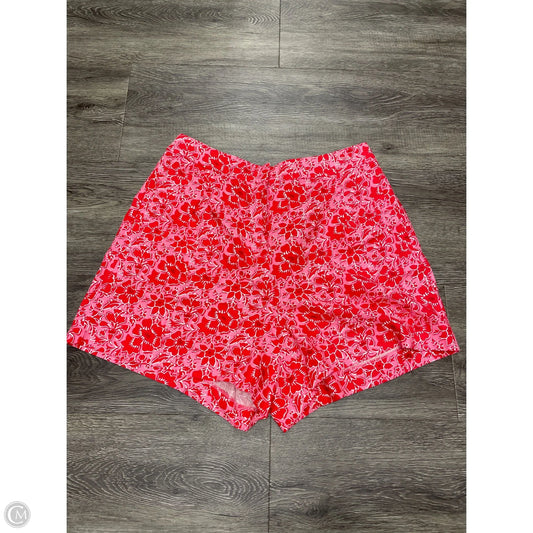 Shorts By J. Crew In Pink & Red, Size: 12
