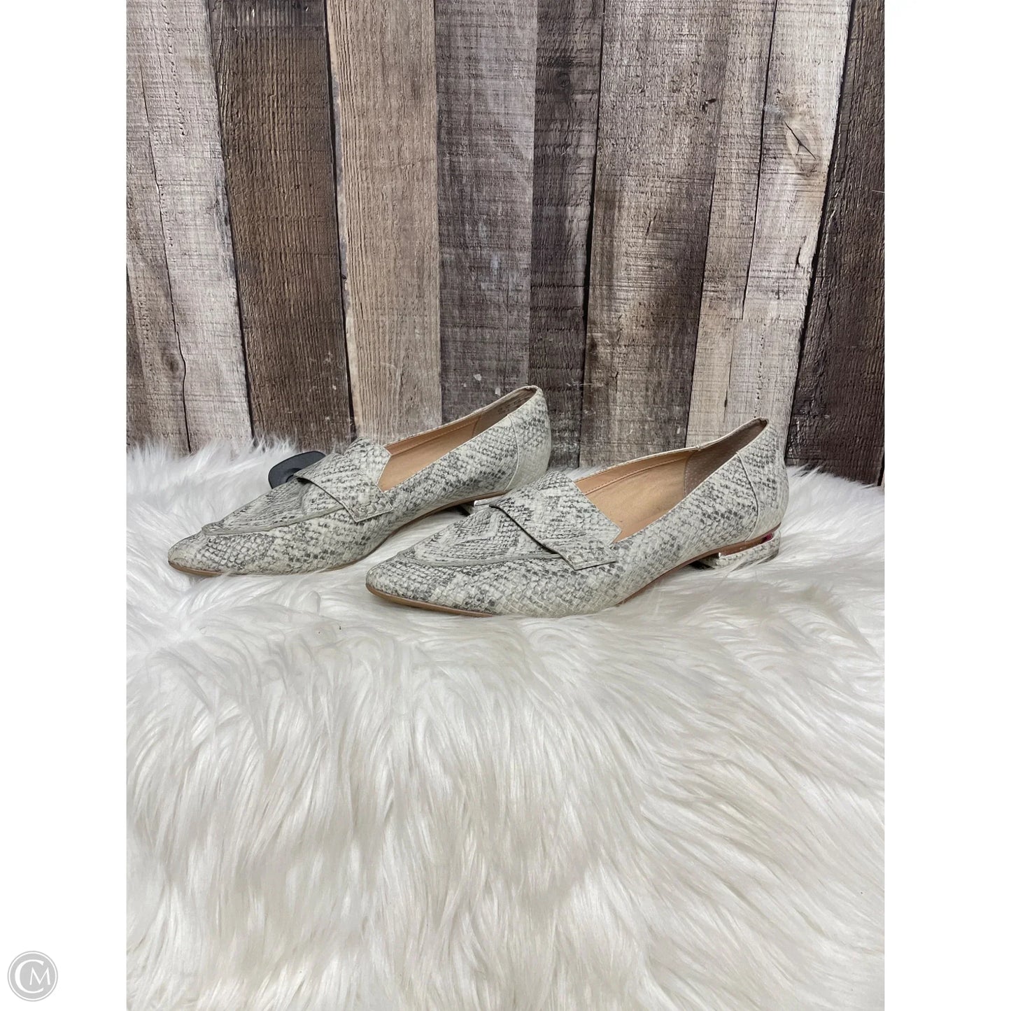 Shoes Flats By Franco Sarto In Snakeskin Print, Size: 10