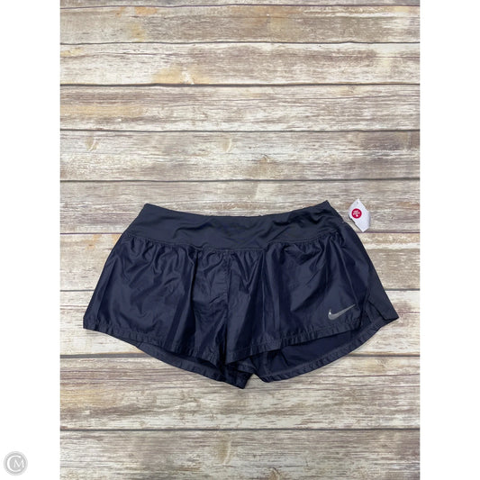 Athletic Shorts By Nike In Blue, Size: L