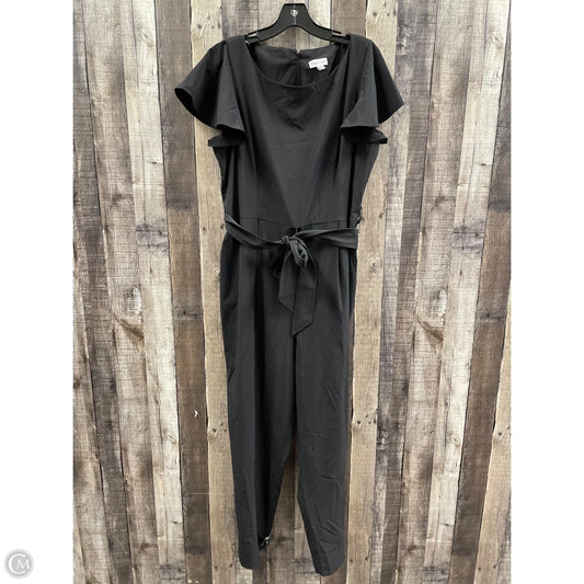 Jumpsuit By Calvin Klein In Black, Size: 16