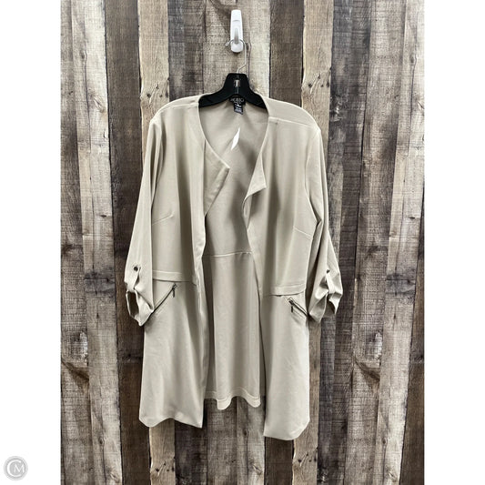 Cardigan By Soho Design Group In Tan, Size: Xl