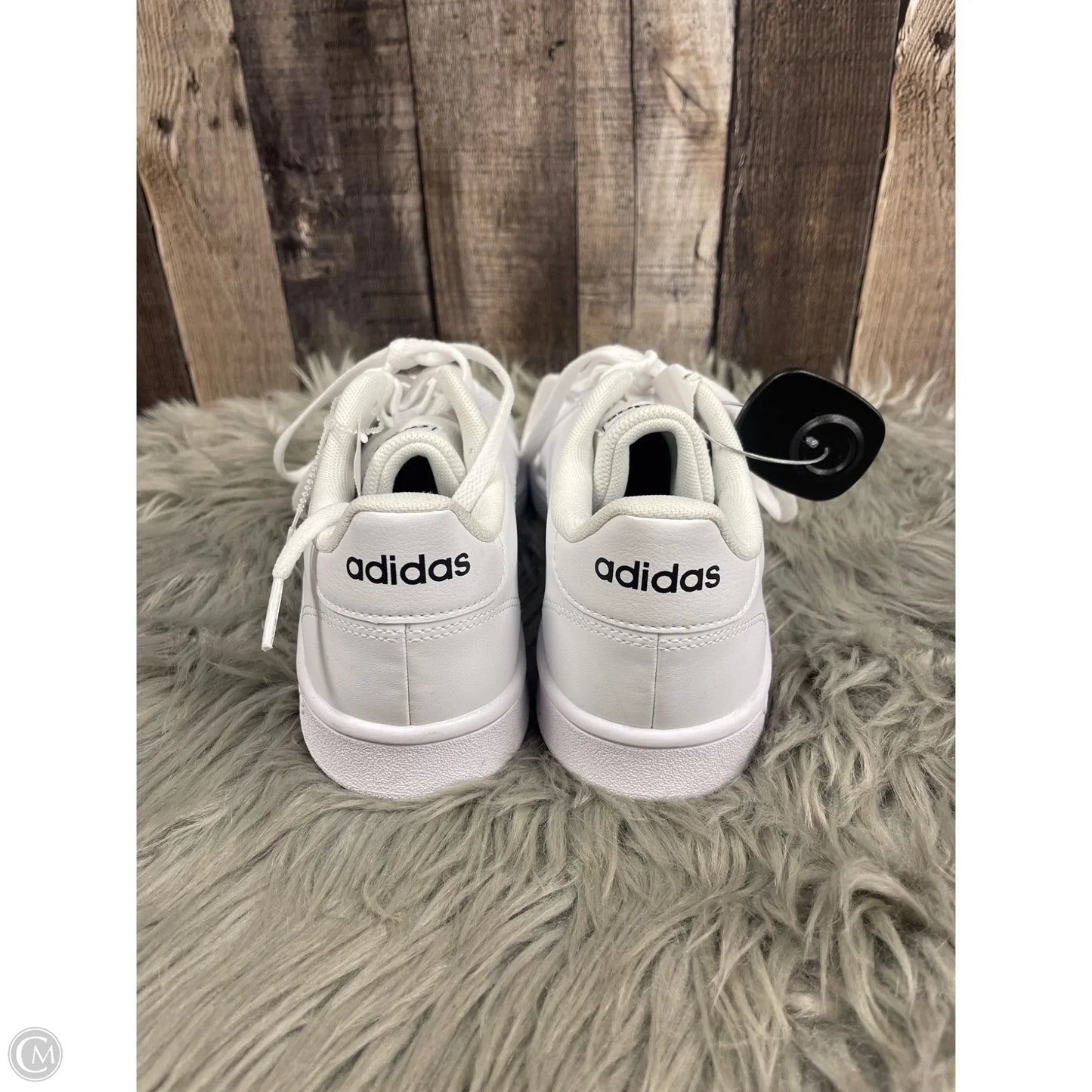 Shoes Athletic By Adidas In Black & White, Size: 8