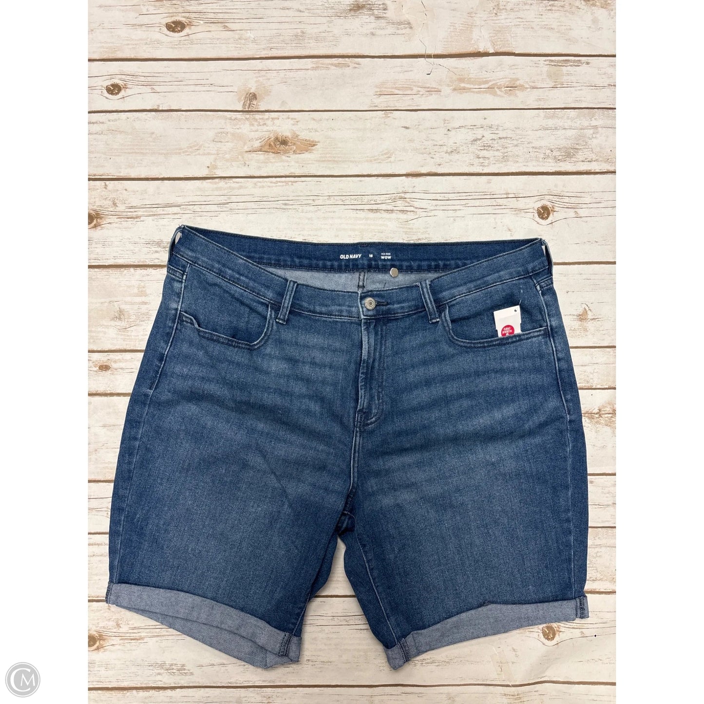 Shorts By Old Navy In Blue Denim, Size: 16