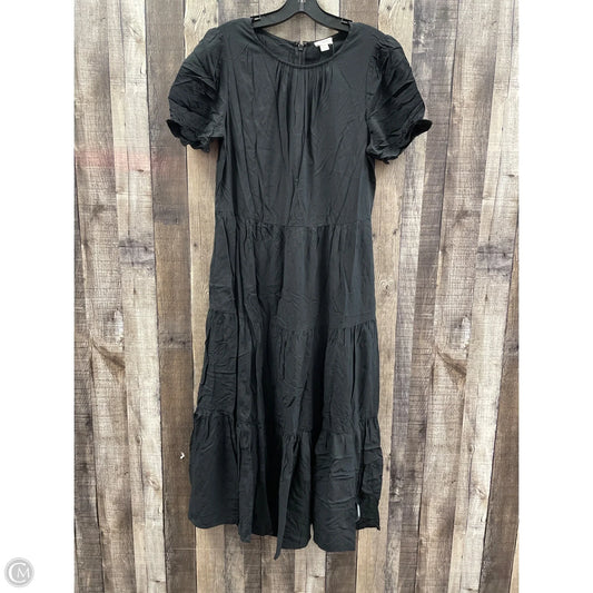 Dress Casual Midi By J. Crew In Black, Size: S