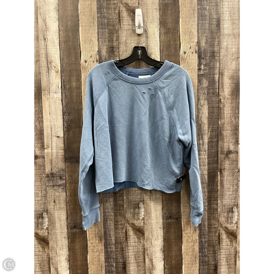 Sweatshirt Crewneck By Aerie In Blue, Size: S