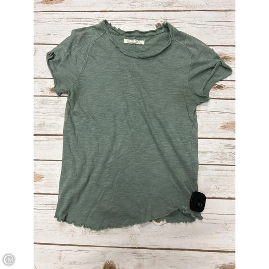 Top Short Sleeve By We The Free In Green, Size: L