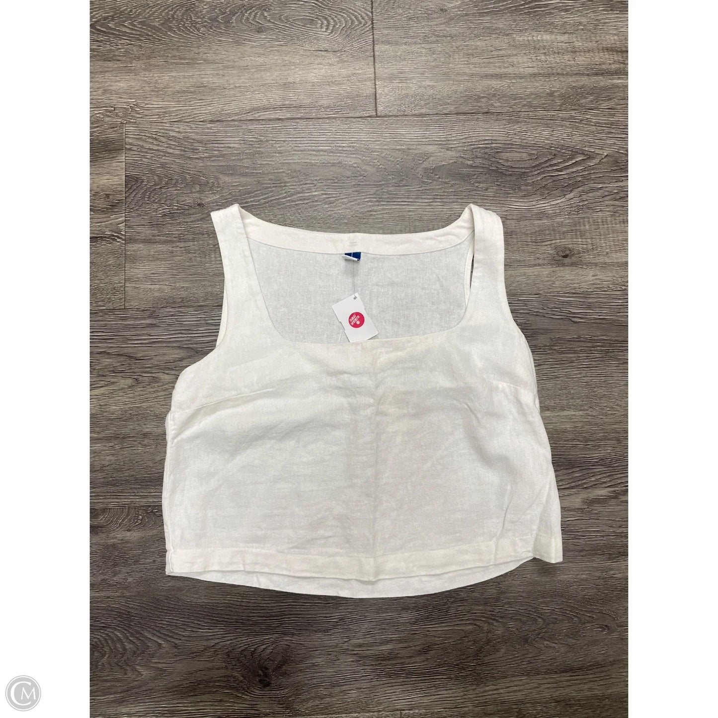 Top Sleeveless By Old Navy In White, Size: Xs