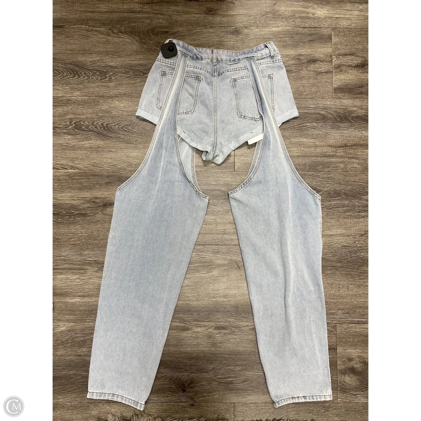Jeans Straight By Shein In Blue Denim, Size: 2