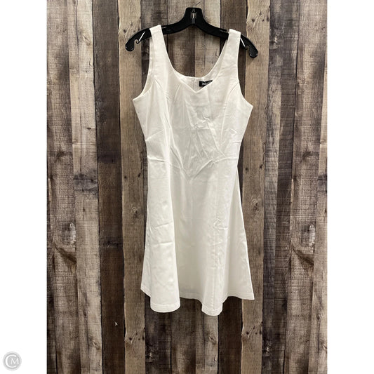 Dress Casual Short By Allegra K In White, Size: S