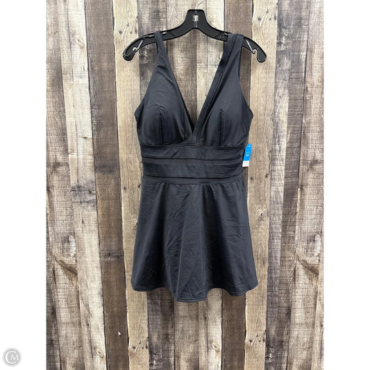 Swimsuit By Lands End In Black, Size: 12l