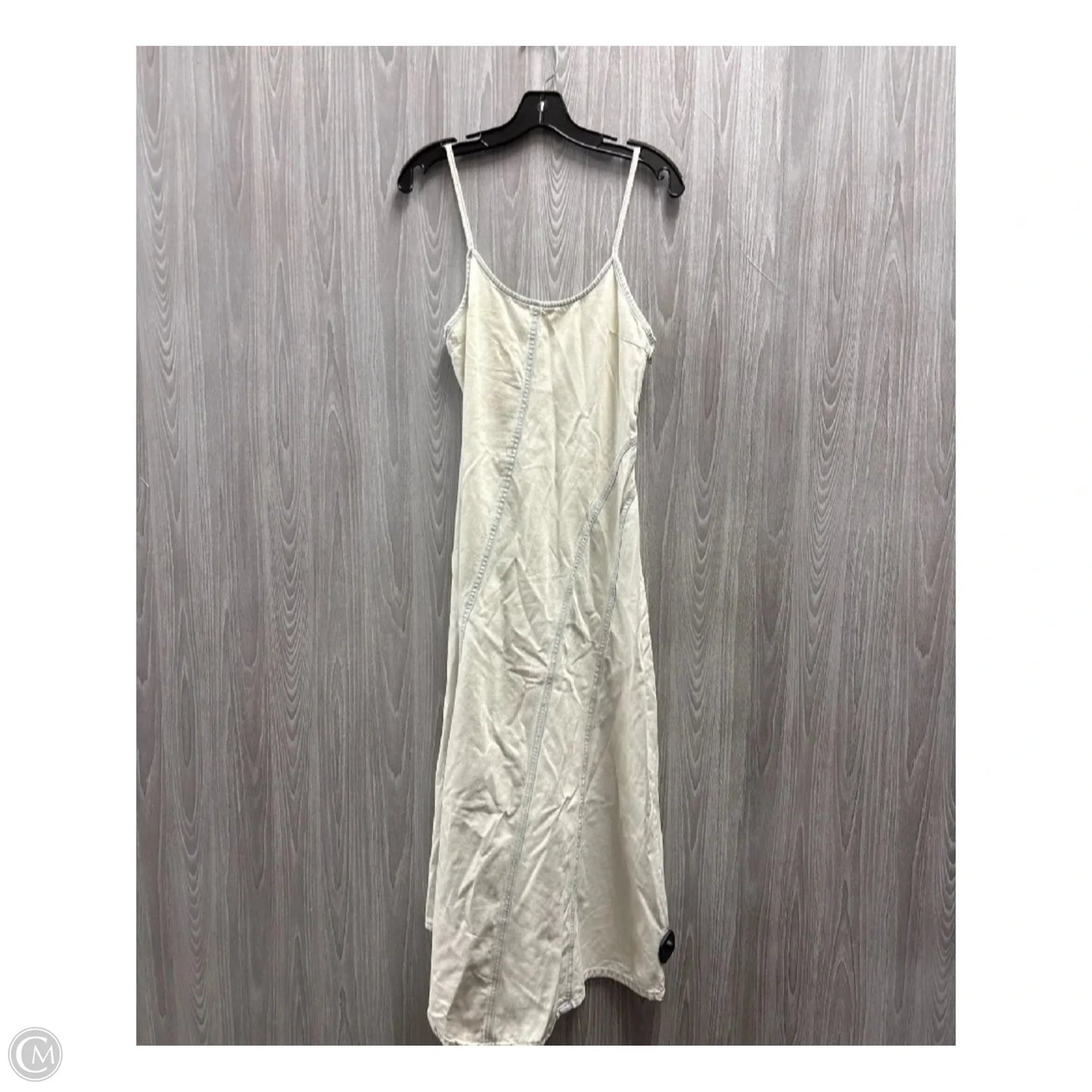 Dress Casual Maxi By Zara In Blue Denim, Size: M