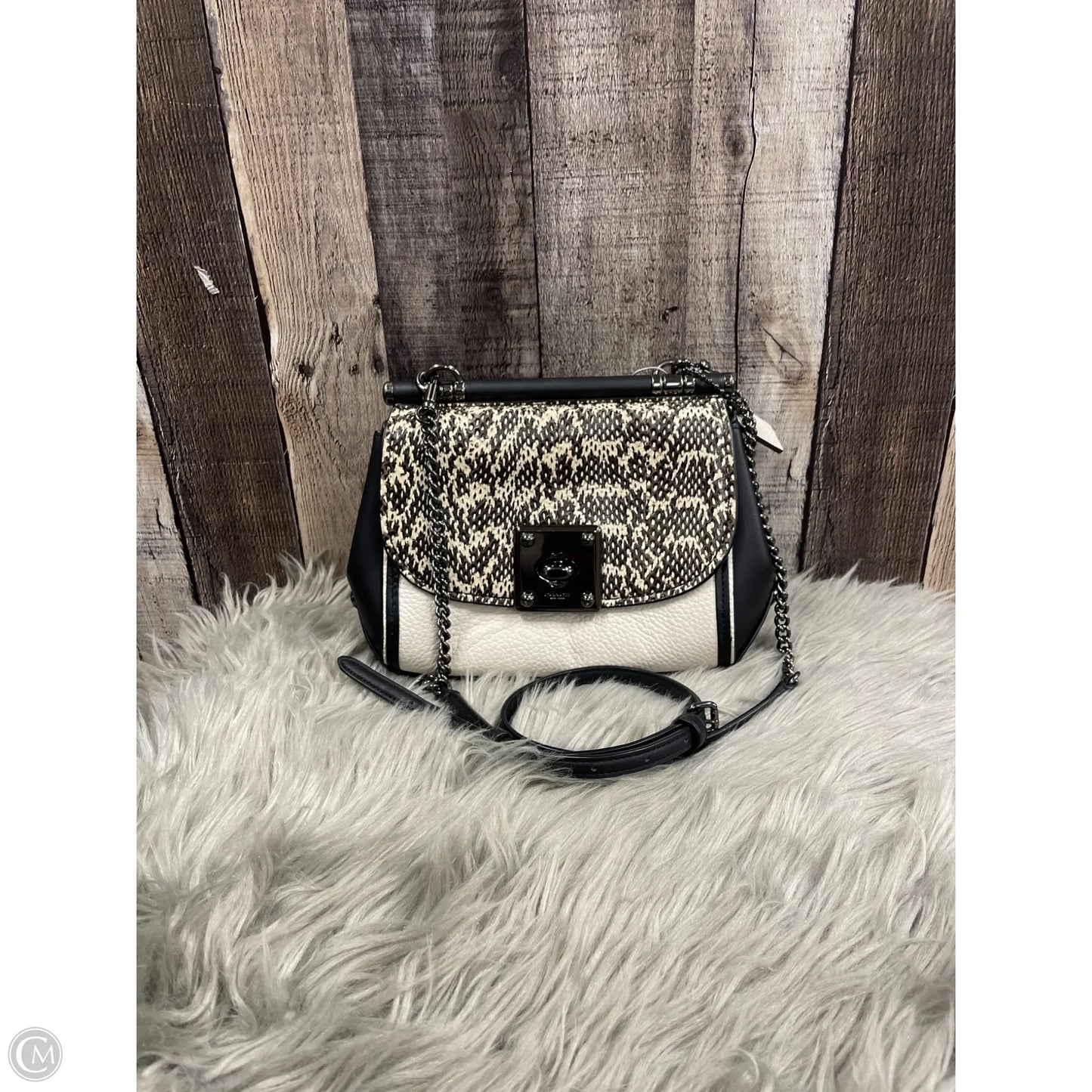 Crossbody Designer By Coach, Size: Small