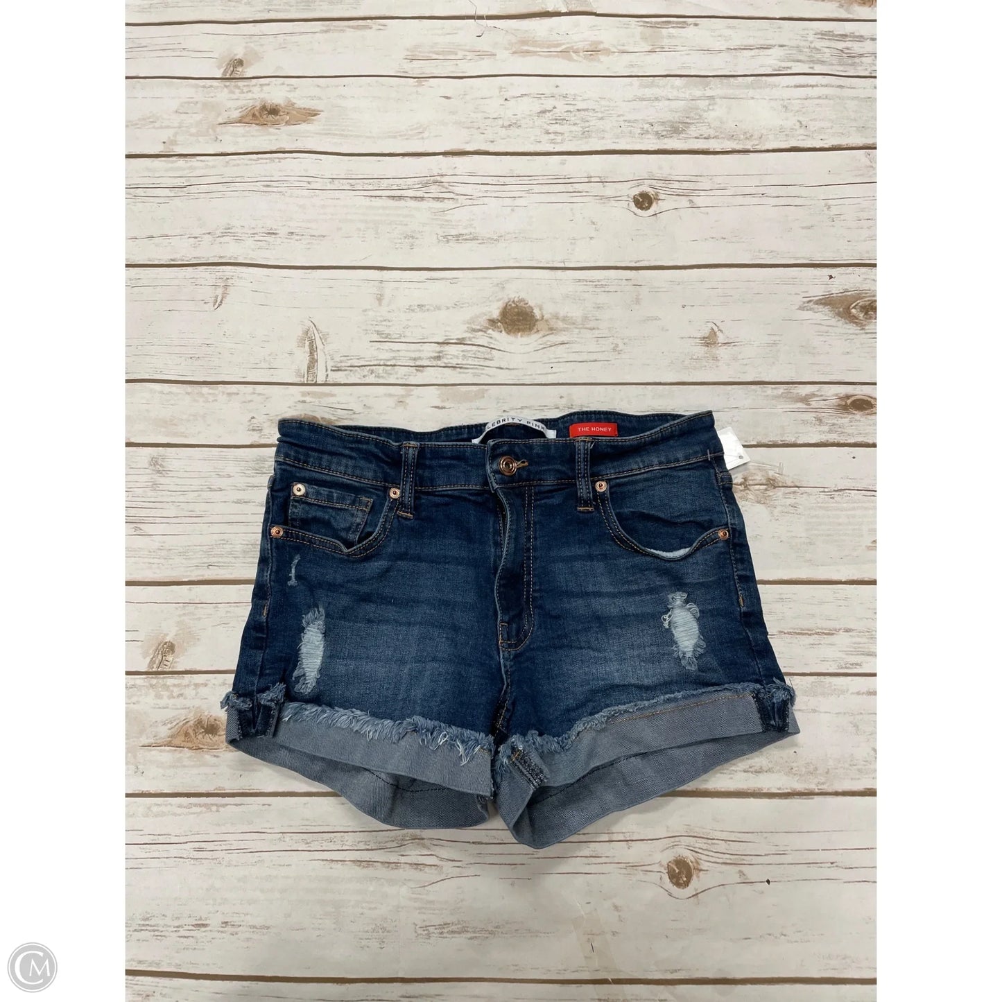 Shorts By Celebrity Pink In Blue Denim, Size: 4